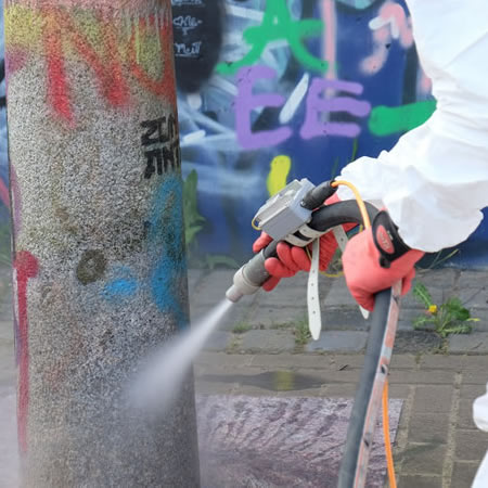 Eliminación de Graffitis en Muros y Paredes